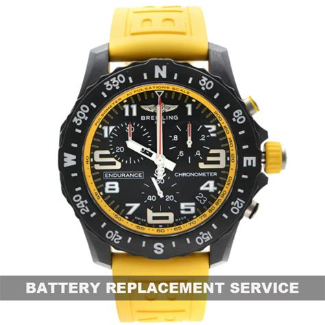 Breitling watch battery removal